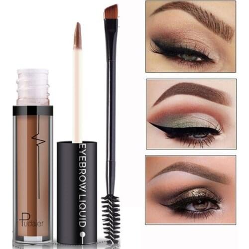 Pudaier Brand Eyebrow Gel Tint Mascara Cream Paint Eye Brow Makeup Pigment Eyebrow Enhancer Natural Dye Waterproof Eyebrow