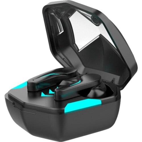 Gaming Headsets 65Ms Low Latency TWS Bluetooth 5.1 Headphone Sports Waterproof Wireless Earphone Noise