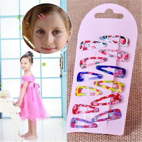Colorful Hair Clips Cute Girls Baby Kids Children Gift Hair Accessories Children like it