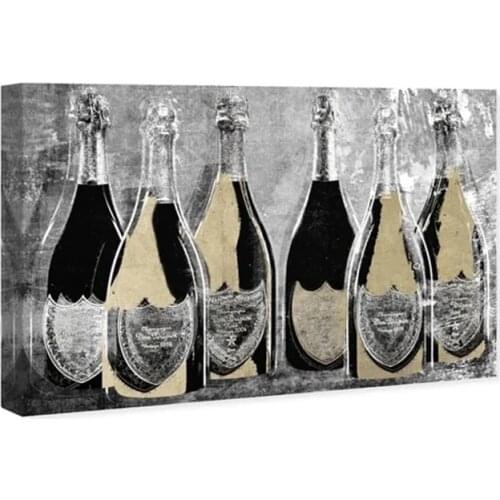 HD Print Modular Picture Lot Wine Cool Gift Canvas White Letter Painting Poster For Living Room Home Decor Wall Art Framework