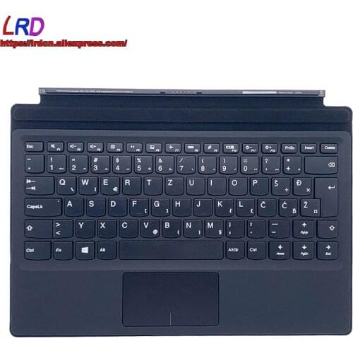 New Original SI Slovenian Portable Mini Base Folio Keyboard Case for Lenovo Ideapad Miix 510 -12IKB -12ISK Tablet 5N20N21114