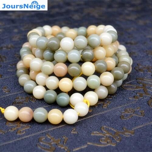 Wholesale Five years seed Weathering Natural Bodhi Bracelets Colorful 108 Old Bodhi Bracelet lucky Men Women hand string Jewelry
