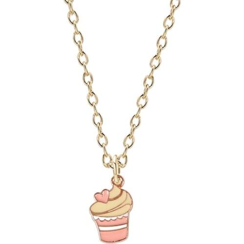 New Necklace Female Jewellery Fruit Ice Cream Pendant Best Friend Birthday Gift For Men And Women Fashion Jewelry Choker Collar