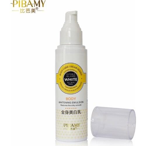 PIBAMY 150ML Instantly Whole Body Whitening Cream Moisturizer Skin Whitening Body Lotion Bleaching Cream for Neck Knee Dark Skin