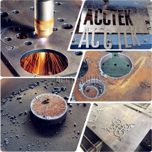 Plasma metal sheet cutter 1212 cnc router combined plasma cutter machines for metal and non-metal cutting work