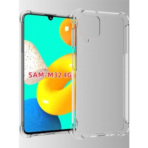Crystal transparent Anti-Scratch Shockproof Durable Flexible soft Case Cover For Samsung Galaxy M32 4G Cases