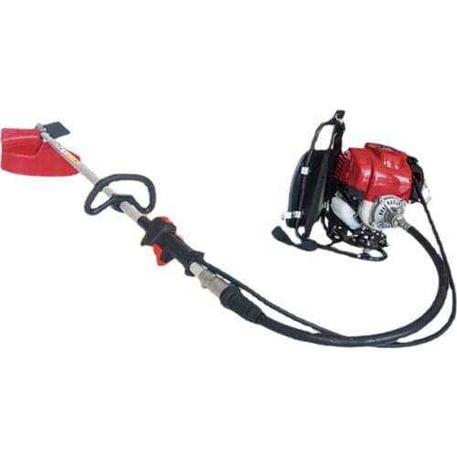 Factory direct sale garden tools 4 stroke backpack brush cutter gx35