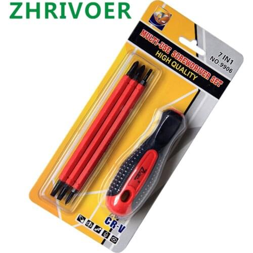 Electrical special 4-in-1 promotional interchangeable insulated electrical screwdriver set