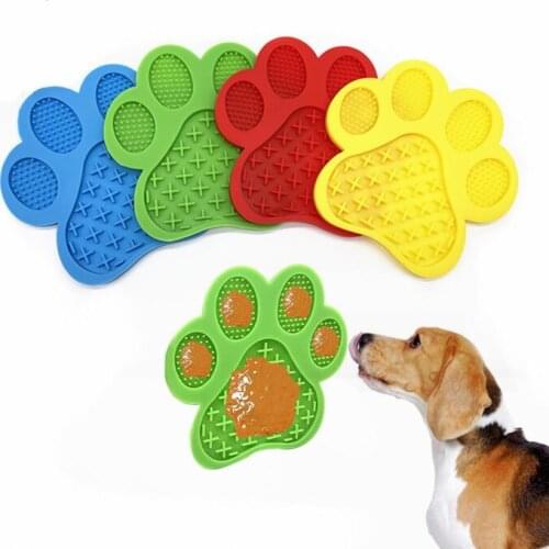Pet Supplies Suction Cup Licking Pad Pet Placemat Silicone Slow Food Pad Slow Food Pad Dog Licking Pad