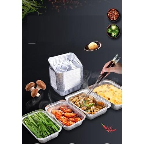 20 Pieces Tin box and Aluminum Foil Box for take out food