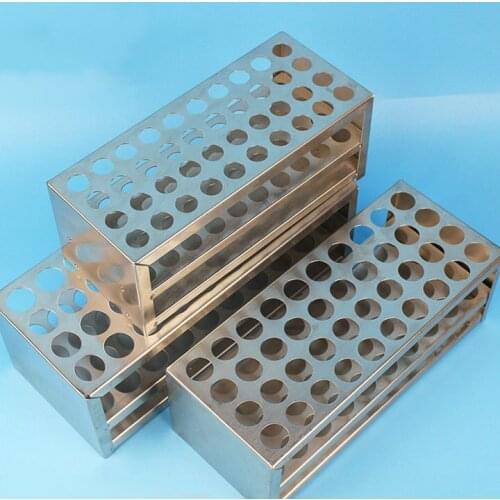 1piece/lot Different size Stainless Steel Test Tube Rack Holder, Test tube Stand Shelf support for Laboratory tubes
