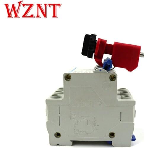 2PCS free shipping tie bar standard snap on MCB MCCB circuit breaker lock lockout