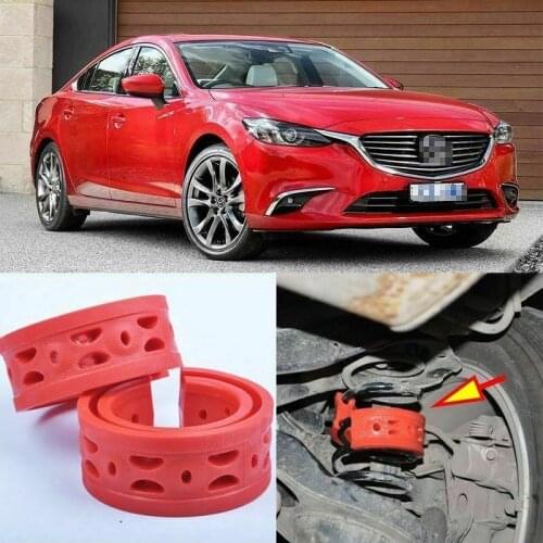 2pcs Rear Air Suspension Shock Bumper Spring Coil Cushion Buffer For Mazda 6