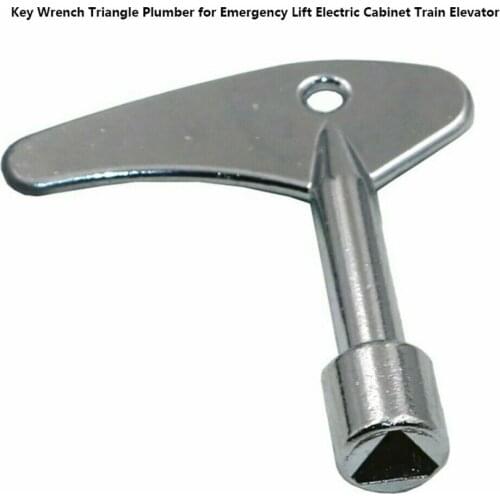 Key Wrench Triangle Plumber for Electric Cabinet Elevator Emergency Lift Water Meter Valve subway electric meter box cabinet Key