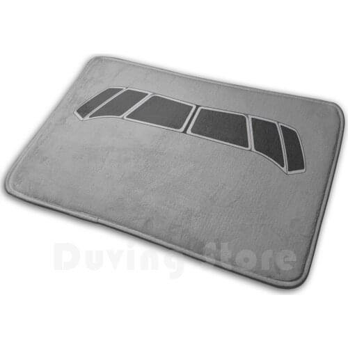Boeing 777-Commercial Jet-Cockpit Windows Carpet Mat Rug Cushion Soft Boeing 747 Nose Windows Airplane Jet Pilot