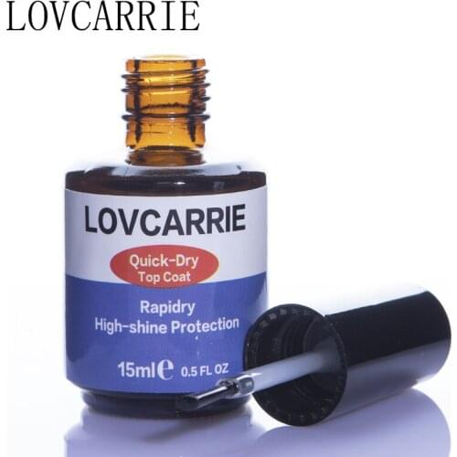 LOVCARRIE Clear Nail Polishes