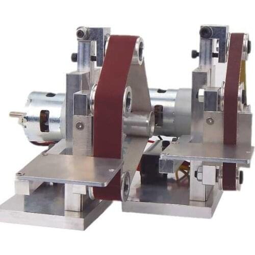 Small Mini Belt Machine Desktop DIY Polishing Machine Grinding Machine Fixed Angle Sharpening Machine Blade Machine Belt Machine