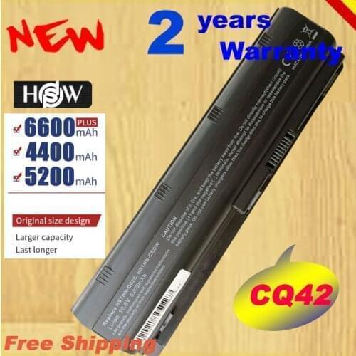 HSW 6 Cell New Laptop Battery for HP Pavilion G4 G6 G7 G32 G42 G56 G62 G72 CQ32 CQ42 CQ62 CQ56 CQ72 DM4 MU06 59355 FAST SHIPPING