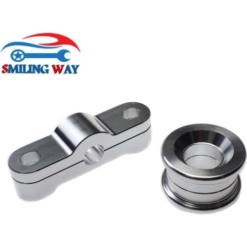 Front & Rear Solid Billet Shifter & Prothane Bushing For Honda Civic CRX Del Sol Acura Integra B Series Engine Combo BXAC-00321