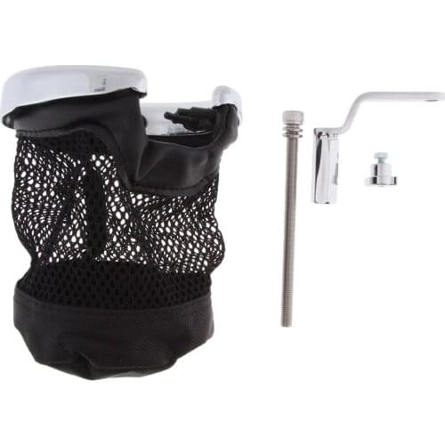 Motorcycle Drink Cup Holder & Mesh Basket For Honda Gold Wing GL1800 Keep Bottle Inside 145mm*90mm Motorcycle Accessories