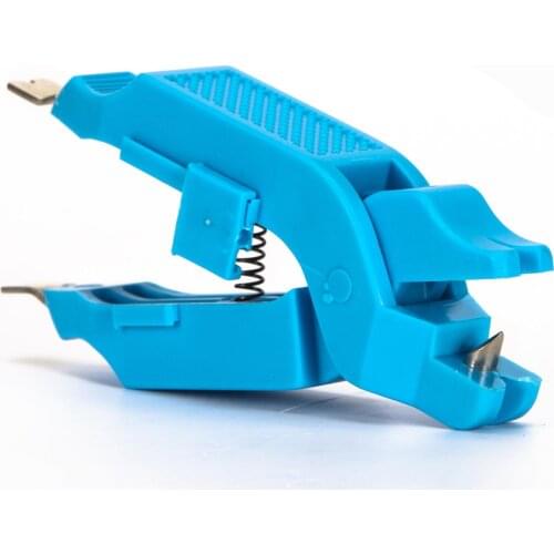 Portable 9.5cm Blue Stainless Steel Boat Fishing Line Spring Pliers Clamp Handle Line Cutter Clipper Tackle Tools Accessories