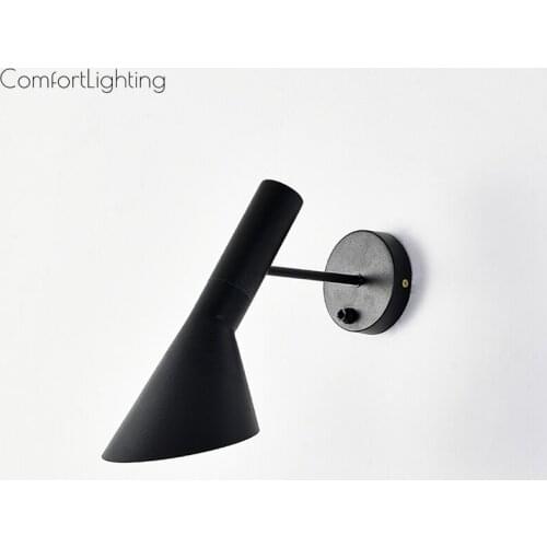 Nordic LED Wall Light Vintage Art Design Wall Lamp Bedroom Bedside Living Room Corridor Sconce Hanging Lamp Bedroom Indoor Decor