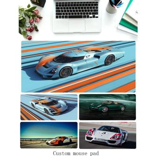 World Famous Car Porsche Mause Pad Gamer Keyboards Accessories Mouse Mats Large Keyboard Mat Razer Anime Carpet Varmilo Desk Mat