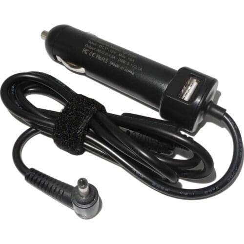 65W 20V 3.25A Laptop Car Charger DC Power Adapter for Lenovo ideapad 100 110 710S 310 310S 32S-13IKB Yoga 510 510-15ISK