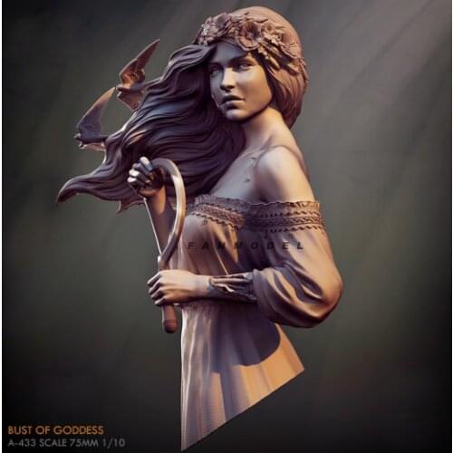 1/10 Resin bust model kits DIY toy colorless and self-assembled A-433