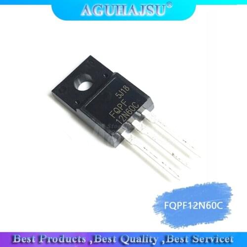 10pcs FQPF12N60C TO-220 12N60C 12N60 TO220 new Mos field effect tube 600V12A