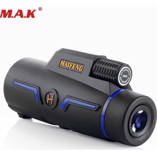10x42 HD Mini Day and Night Vision Monocular Telescope with Tripod Handheld Optical Monocular Outdoor Camping