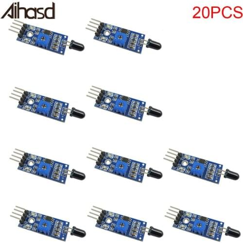 20PCS/LOT Detector Fire Source Detection Flame Sensor Module Infrared Receiver