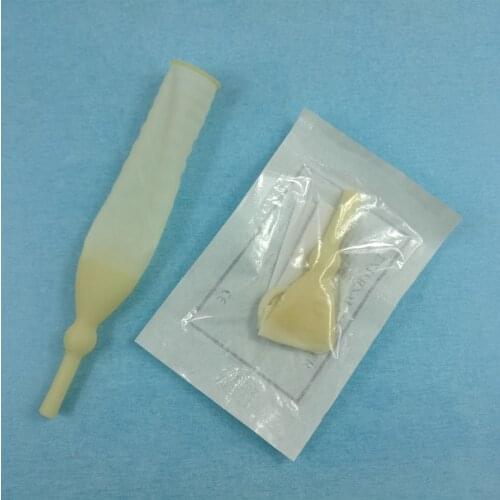 20 pcs 25mm/30mm male nursing urine collector disposable urine bag used with drainage bag urine collection