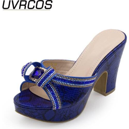 2021 Fashion Women Shoes and Bag for Party Wedding Plus Size Women Shoes 42 Heel Luxury Designer High Heels SLIPPERS Women