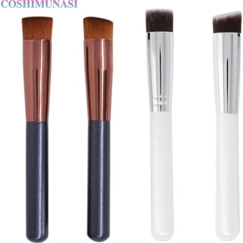 2021Flat Top Foundation Brush Large Face Brush Repair brush contour brush Face Make Up Brush Tools Professional Beauty Cosmetics