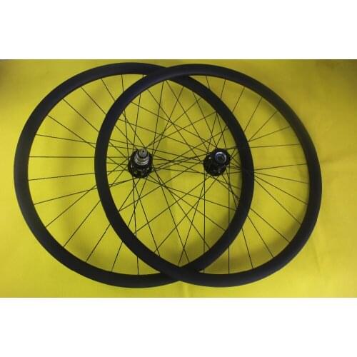 29" MTB XC mountain bike cross-country carbon lefty wheels 30mm hookless 29er carbone wheelset for left hand fork 29in bicycle