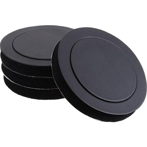 4pcs 6.5" Inch Car Universal Speaker Insulation Ring Soundproof Cotton Pad Auto Accessories