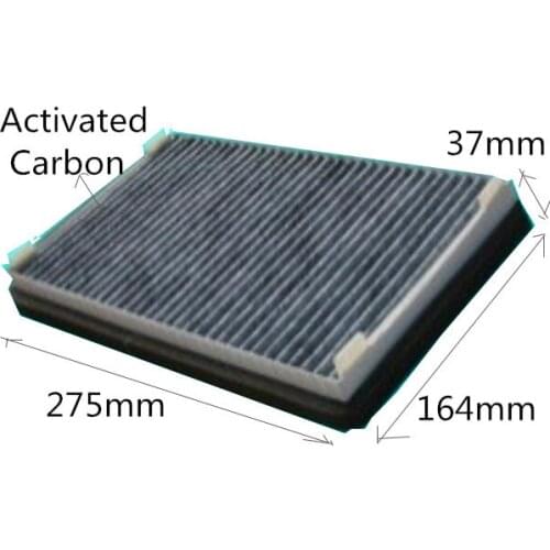CUK2764 Factory Outlet 4134237 Activated Carbon Car Cabin Air Filter CA1914 for FORD Escape Maverick 275*164*37mm