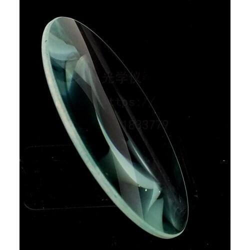 1PC Float Glass Long Focal Length 260mm Double Convex Glass Lens for Teaching experiment equipment and Simple DIY Telescope