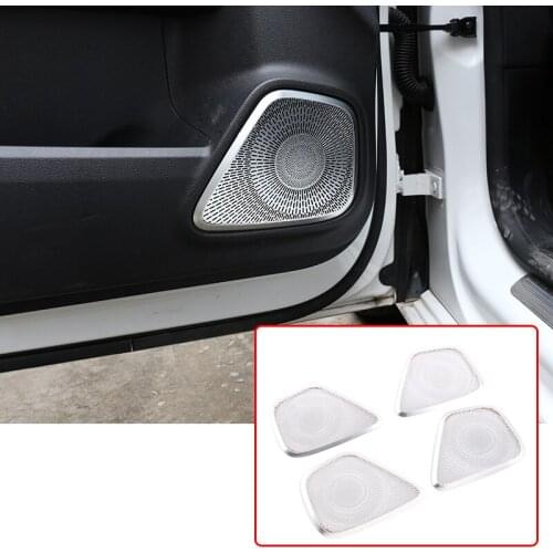 Car Aluminum Alloy Door Speaker Cover Panel Trim Accessories For Mercedes Benz B GLB Class W247 X247 2019-2020
