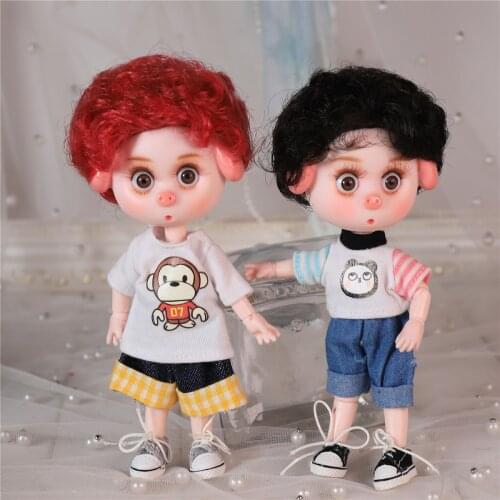 DBS Dream Fairy 1/12 BJD DODO doll 15cm doll toy ob11 mini doll with clothes shoes