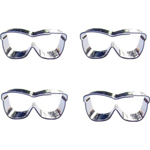 Mini Glasses shape 4 piece biscuit cutting molds, baking tools, cake decorating soft candy tools