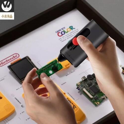 Youpin Wowstick Lithium Battery Mini Hot Melt Glue Gun Set Electric Heat Hot Melt Crafts Repair Tool Professional with Sticks