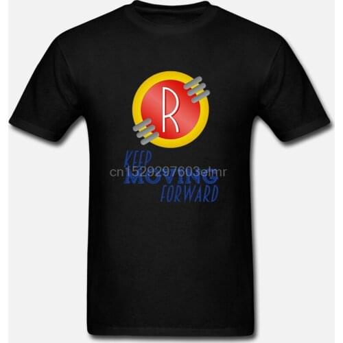 Fashion Cool Men T shirt Women Funny tshirt Keep Moving Forward - Meet the Robinsons Customized Printed T-Shirt