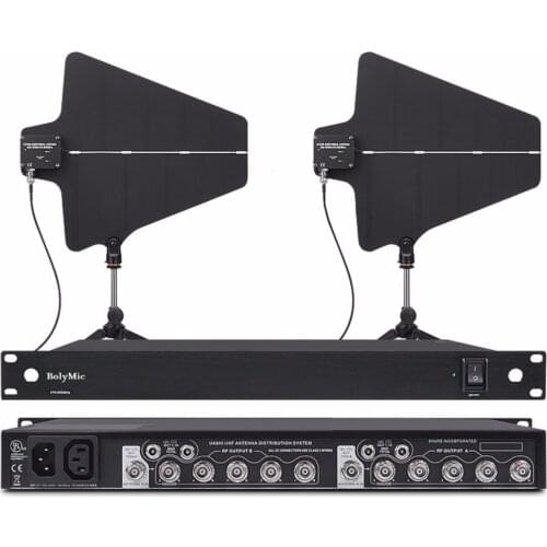 Bolymic Antenna Power Distribution System 470-900MHZ For Wireless Microphone System