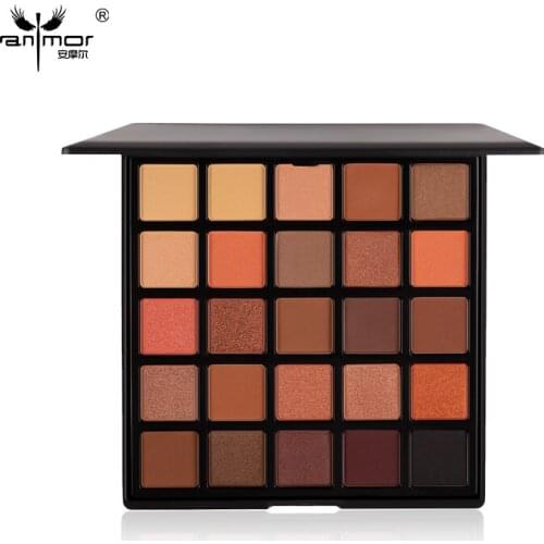 25 Colors Eyeshadow Palette Natural Matte & Glitter Eye Makeup Pallete Professional Cosmetic Products
