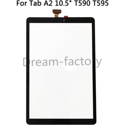 Touch Panel Screen Digitizer Glass Lens Replacement for Samsung Galaxy Tab A 10.5 T590 T595 T597