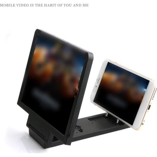 Phone Screen Amplifier Mobile Portable Universal Screen Magnifier for Cell Phone Screen Expander Magnifying Mobile Phone Holder