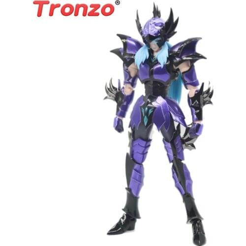 Tronzo JM Model Saint Seiya Hades Specters Pisces Aphrodite EX Gold Saint Aphrodite Action Figure Metal Armor Model Toys Gifts