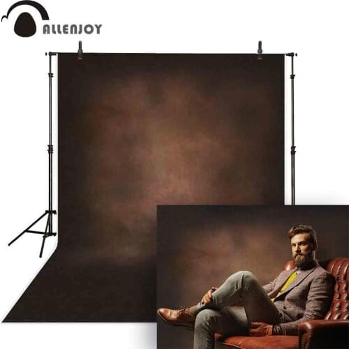 Allenjoy Old Master Vintage Backdrop Photography Brown Black Abstract Gradient Texture Background Photozone Photo Studio Props